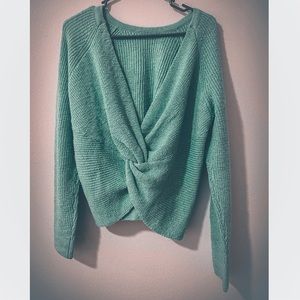 American Eagle Knotted Sweater